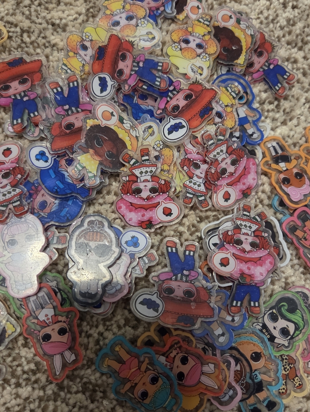 L.O.L. Surprise! 4cm Acrylics For Diy-50pcs